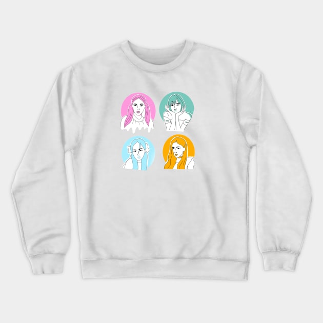 Blackpink Crewneck Sweatshirt by Mycreation